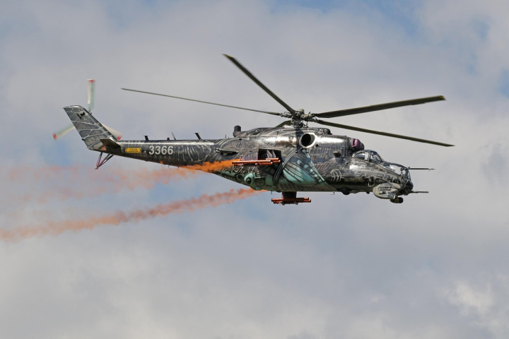 unmanned military helicopter