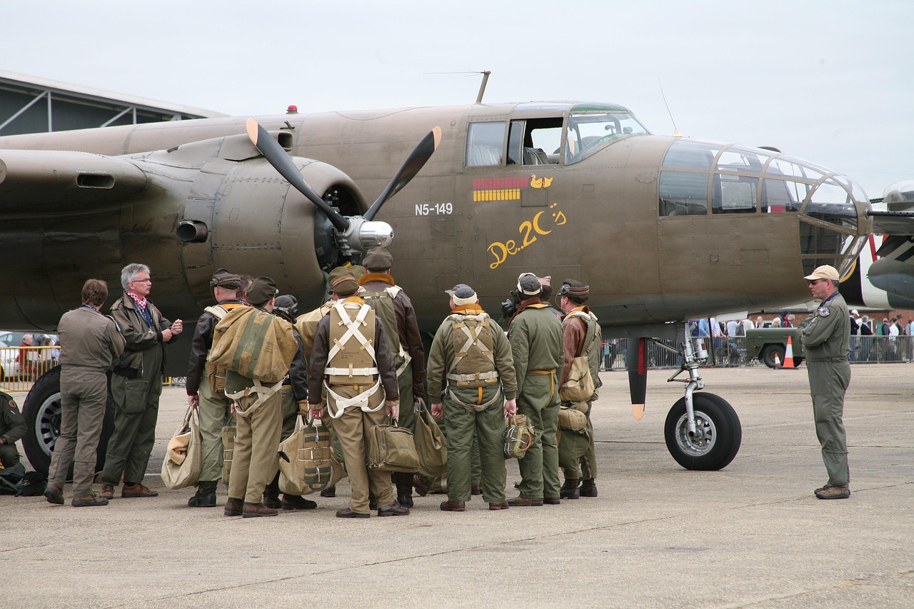 military pilots briefing